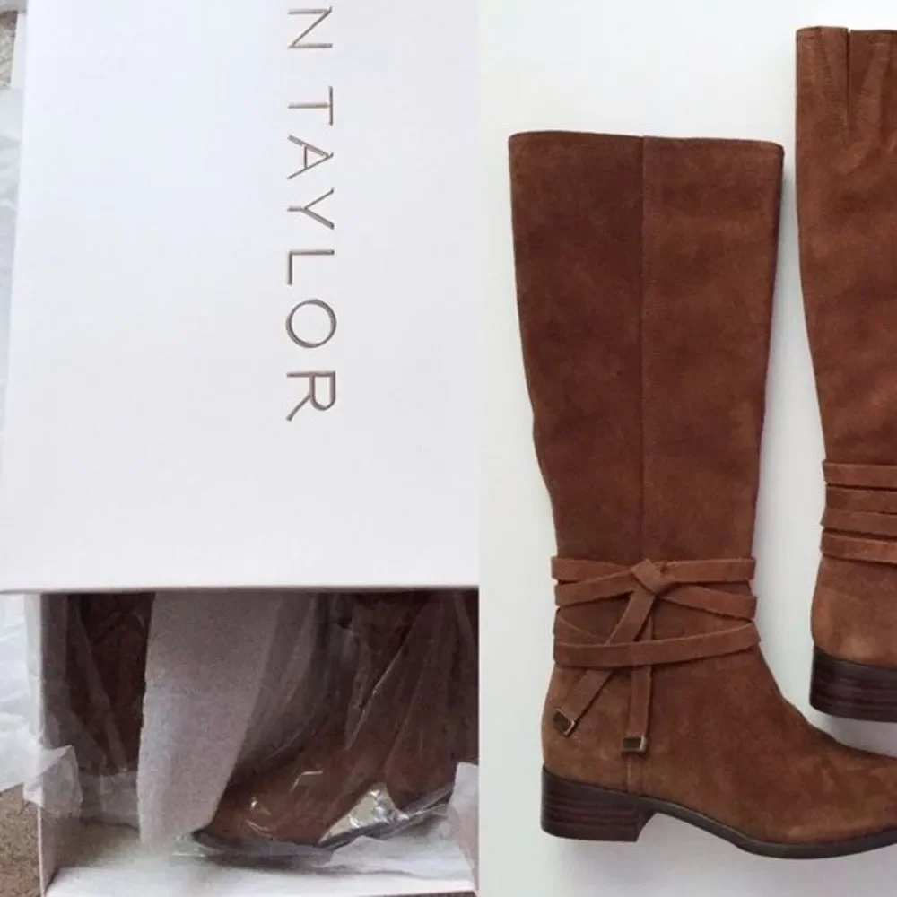 Ann Taylor Suede Boots